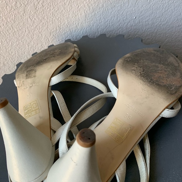 $50🔥Diesel light grey sandals size 8.5US or 39 - Picture 4 of 5